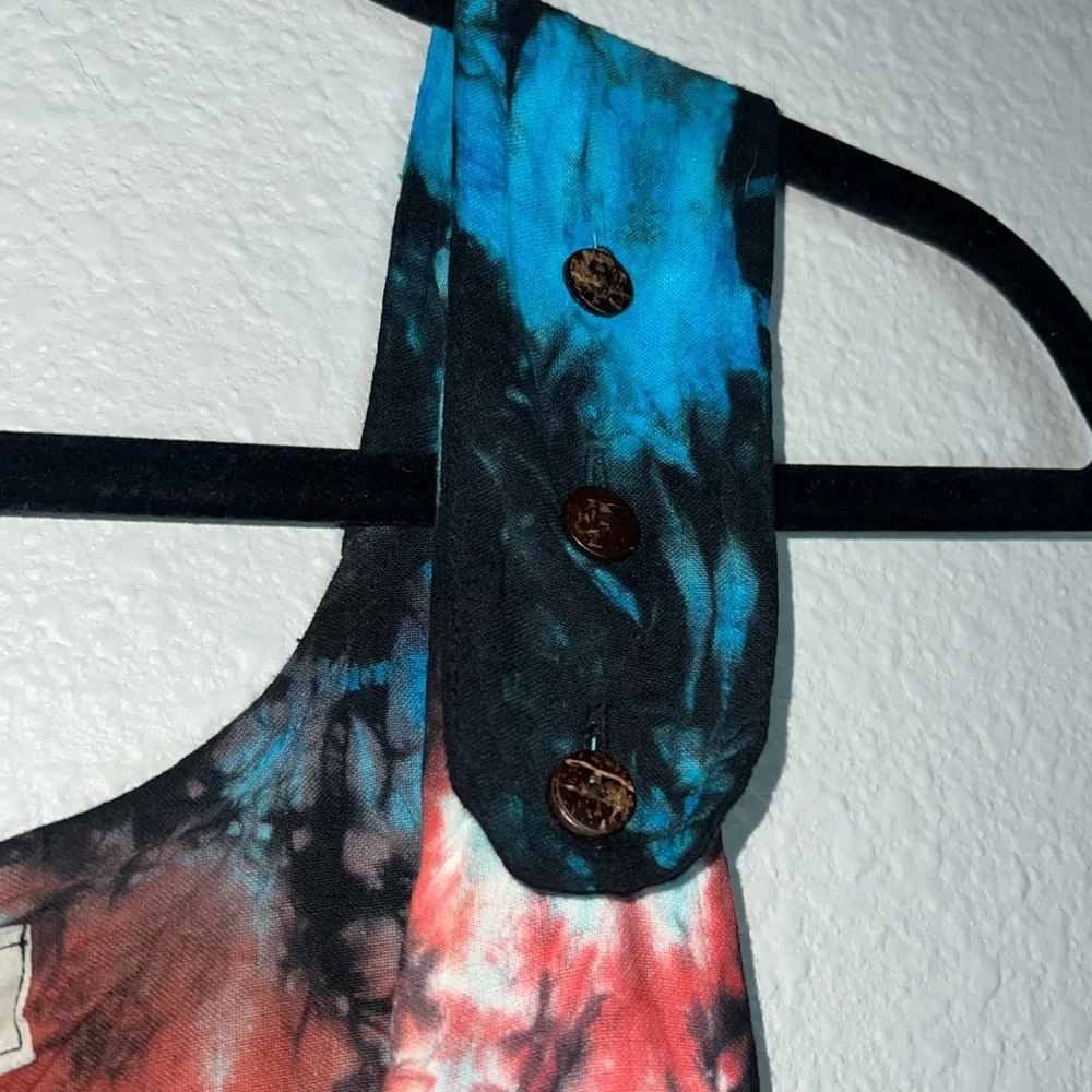 COLINE Tie-Dye Colorful Jumper Size L/XL. - Picture 9 of 13